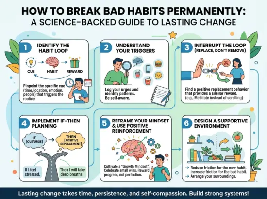 How to Break Bad Habits Permanently: A Science-Backed Guide to Lasting Change 2026