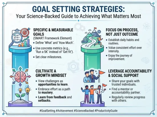 Goal Setting Strategies: Your Science-Backed Guide to Achieving What Matters Most 2026
