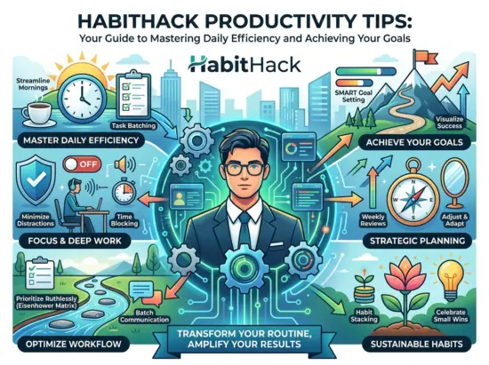 HabitHack Productivity Tips: Your Guide to Mastering Daily Efficiency and Achieving Your Goals 2026