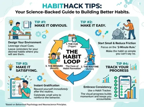 HabitHack Tips: Your Science-Backed Guide to Building Better Habits 2026