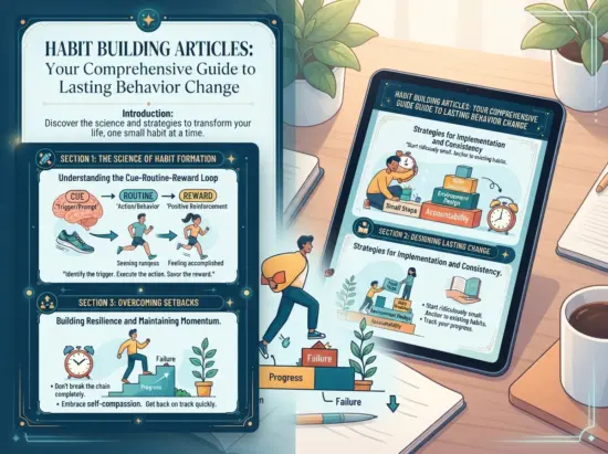Habit Building Articles: Your Comprehensive Guide to Lasting Behavior Change 2026