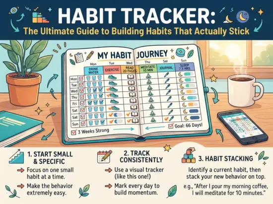 Habit Tracker: The Ultimate Guide to Building Habits That Actually Stick 2026