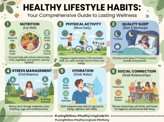 Healthy Lifestyle Habits: Your Comprehensive Guide to Lasting Wellness  2026