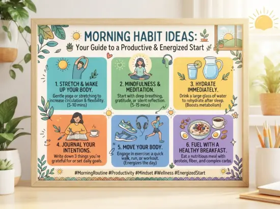 Morning Habit Ideas: Your Guide to a Productive and Energized Start 2026