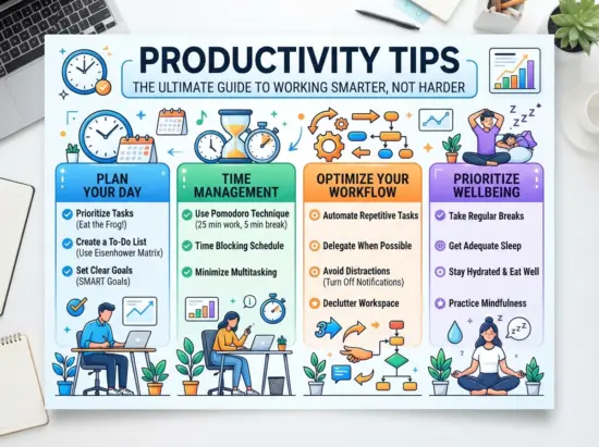 Productivity Tips: The Ultimate Guide to Working Smarter, Not Harder 2026