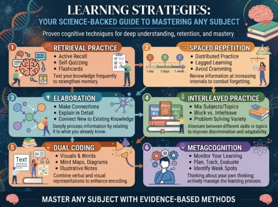 Learning Strategies: Your Science-Backed Guide to Mastering Any Subject 2026