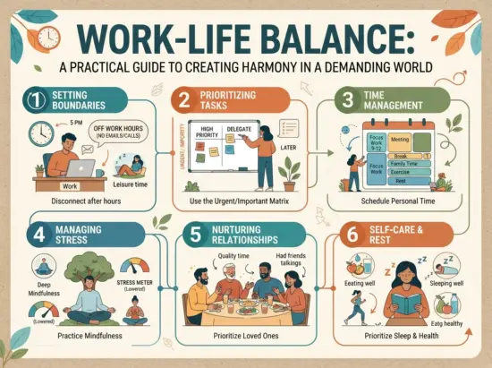 Work-Life Balance: A Practical Guide to Creating Harmony in a Demanding World2026