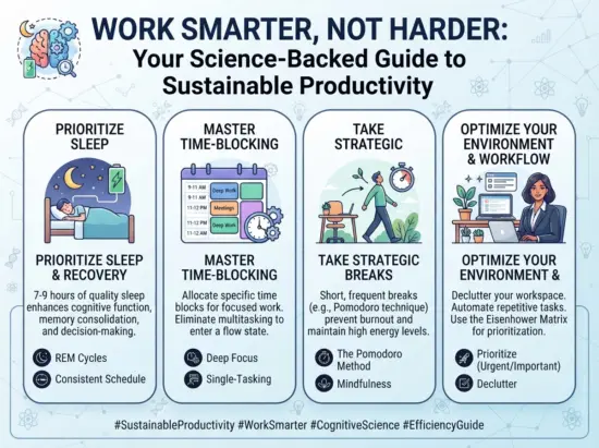 Work Smarter, Not Harder: Your Science-Backed Guide to Sustainable Productivity2026